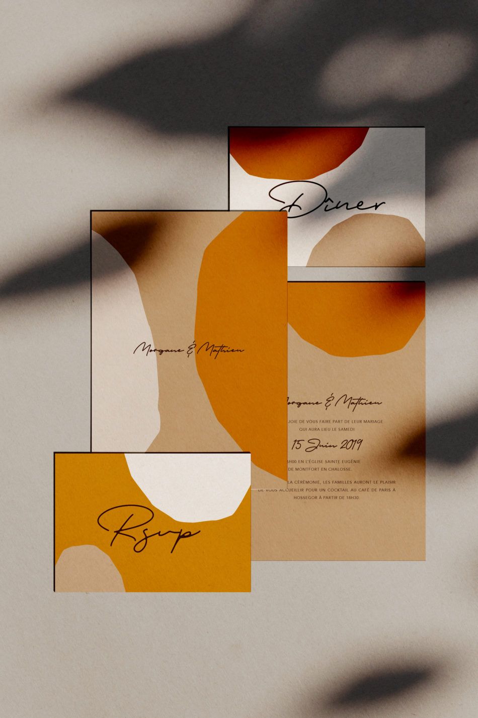 Nouvelle Collection papeterie mariage 2019 par la créatrice Lise Mailman